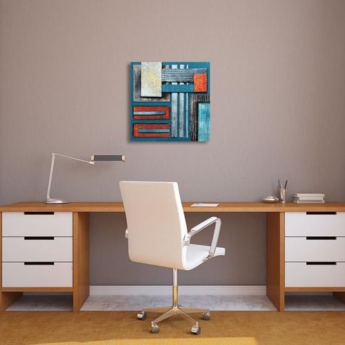 Obraz na płótnie - Canvas, Abstrakcja 62 50x50 na Arena.pl