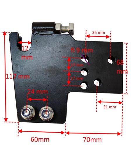 Adapter osprzętu do glebogryzarki Mastercut BK55 (HSDT80A1) na Arena.pl
