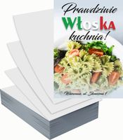 Ulotki A5 reklamowe firmowe 5000szt projekt w cenie KUCHNIA WŁOSKA