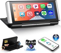 Radio samochodowe 6.86" CarPlay i Android Auto składane