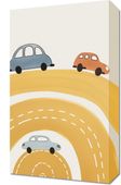 Obraz 30x50cm Wzory dla Dzieci, Dziewczynki i Chłopca - Auta