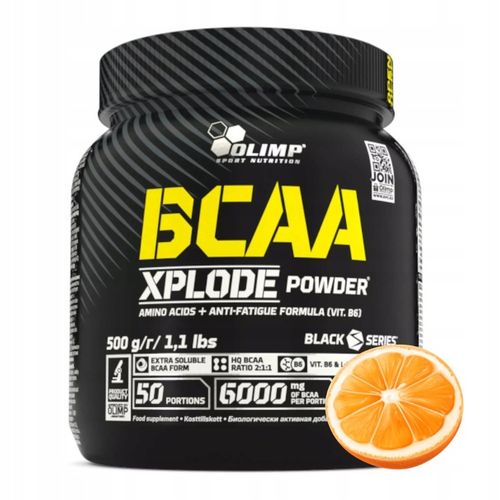 Olimp BCAA Xplode Powder 500g smak pomarańczowy na Arena.pl