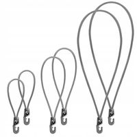 Guma Zestaw Gum Z Hakiem Do Plandek Linka 6szt