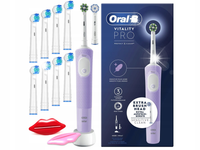 SZCZOTECZKA ELEKTRYCZNA DO ZĘBÓW ORAL-B VITALITY PRO ZESTAW FIOLETOWA