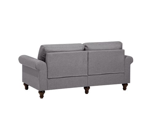 Sofa 3-osobowa jasnoszara OTRA na Arena.pl