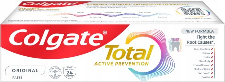 COLGATE TOTAL ORIGINAL PASTA DO ZĘBÓW MULTIOCHRONNA Z FLUOREM 20 ML zdjęcie 1
