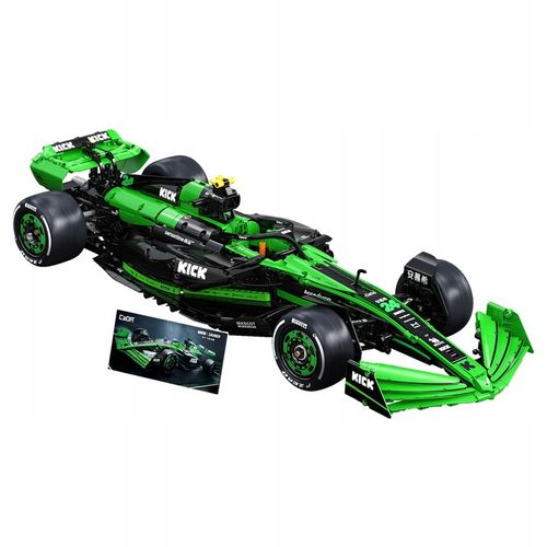 KLOCKI CADA F1 KICK SAUBER TEAM FORMUŁA 1 AUTO WYŚCIGOWE 2553 EL. SKALA 1:8 na Arena.pl