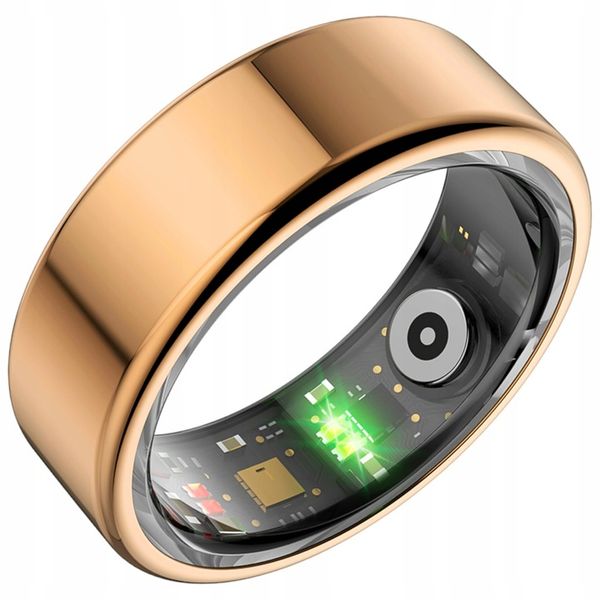 Smartring Colmi R02 19.8mm Smart Ring Roz. 10 Ip68 Monitor Snu Złoty zdjęcie 7