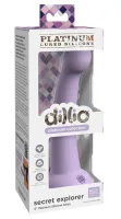 dillio platinum secret explorer 17,2 cm fioletowy - silikonowy model