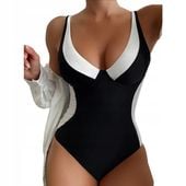 JEDNOCZĘŚCIOWY STRÓJ KĄPIELOWY WYSZCZUPLAJĄCY DAMSKI KOSTIUM PUSH UP XL 42