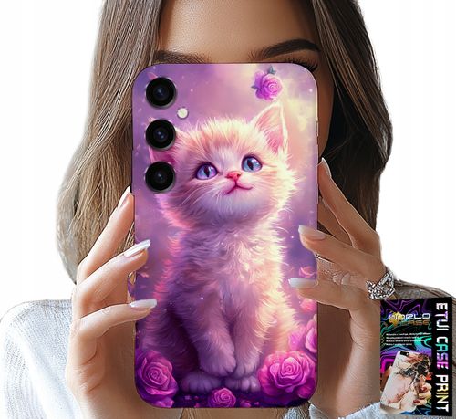 ETUI DO SAMSUNG GALAXY A05S - SŁODKI KOTEK, KOT, WZORY ZE ZWIERZĘTAMI na Arena.pl