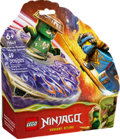71849 - lego ninjago - nya kontra zmutowany potwór na spinnerze