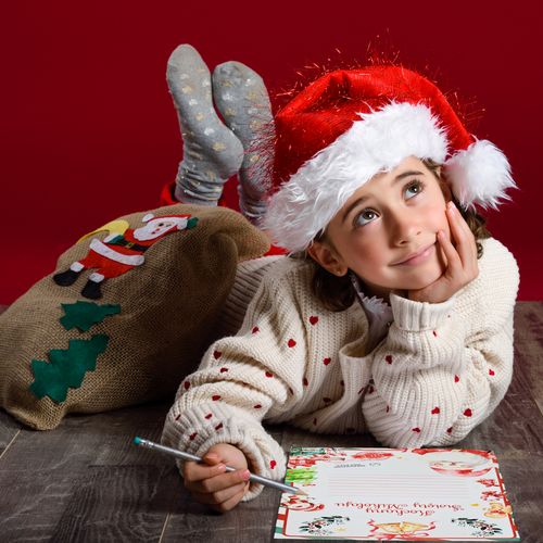 List do Świętego Mikołaja dla dzieci Adwent z pieczęcią na Arena.pl