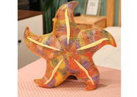 MASKOTKA PLUSZOWA ROZGWIAZDA ŻÓŁTA PODUSZKA