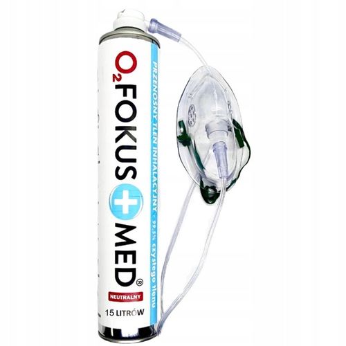 Tlen INHALACYJNY 15L w PUSZCE aerozol 99,5% 2 szt. na Arena.pl