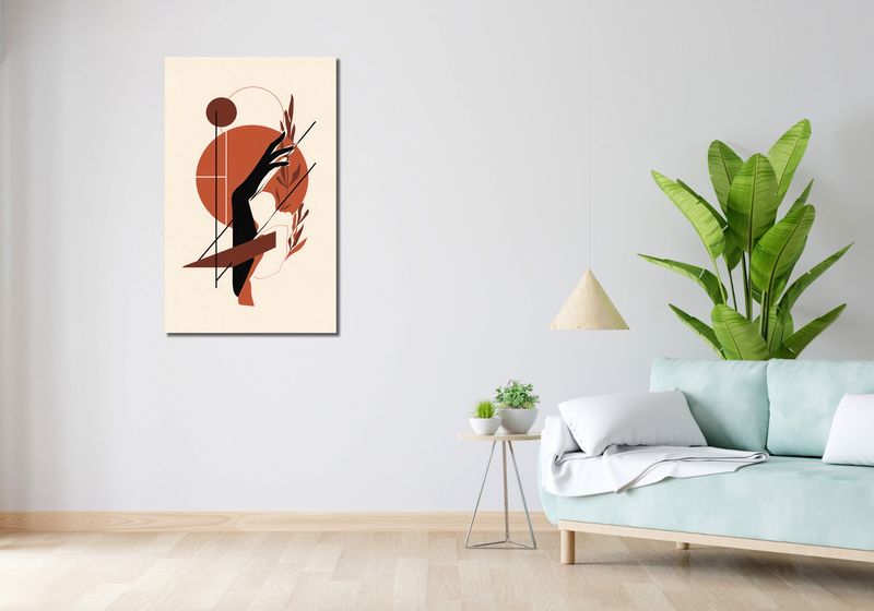 Obraz 60x100cm Zmierzch na Dłoni zdjęcie 2