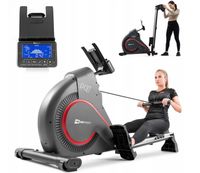 Wioślarz elektryczny magnetyczny ergometr wioślarski składany 140kg fitness Wioślarz elektryczny magnetyczny ergometr wioślarski składany 140kg fitness