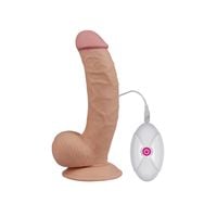 Dildo Z Wibracjami The Ultra Soft Dude 20,5Cm Lovetoy