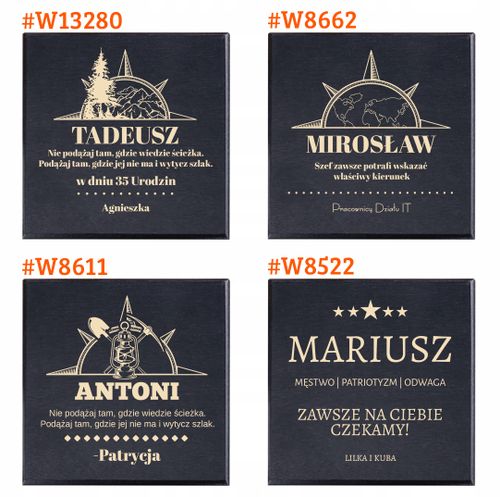 Kompas + SZKATUŁKA + GRAWER prezent URODZINY 40 50 na Arena.pl