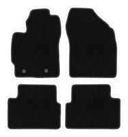 Dywaniki welurowe BASIC Toyota Corolla E14/E15 sedan 2007-2012 czarne