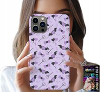 ETUI DO IPHONE 11 PRO MAX - MODNE WZORY WIDŁY SERCA KOKARDKI KOKARDA