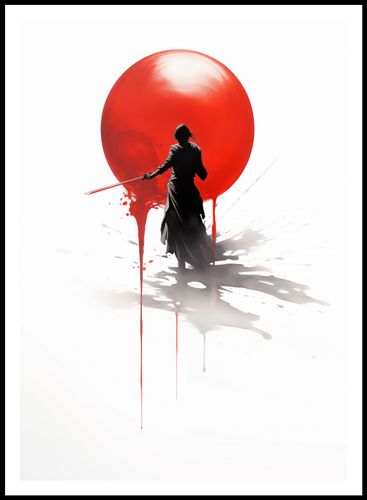 Plakat 67,5x95cm Samotny Samuraj na Arena.pl