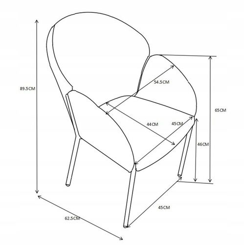krzesło k26-fx szare na Arena.pl