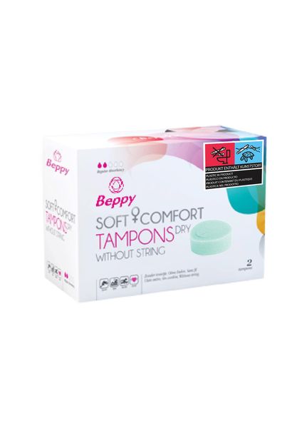 Tampony-Beppy Soft&Comforttampons Dry 2 Pcs zdjęcie 2