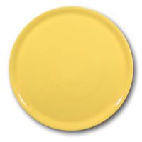 wytrzymały talerz do pizzy z porcelany speciale żółty 330mm - zestaw 6szt.