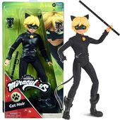 MIRACULOUS DUŻA LALKA CZARNY KOT Cat Noir