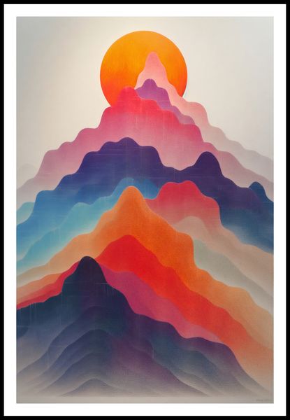 Plakat 61x91,5cm Gama Gór zdjęcie 3