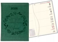 Kalendarz A6 2026 TYGODNIOWY GRAWER PREZENT NA BOŻE NARODZNIE + IMIĘ