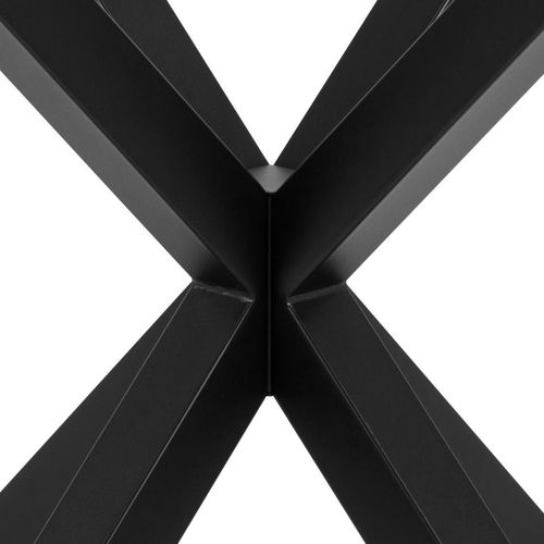 Stół Heaven 119 cm okragły czarny/ transparentny na Arena.pl