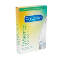 Pasante Internal Condoms 3 Pcs