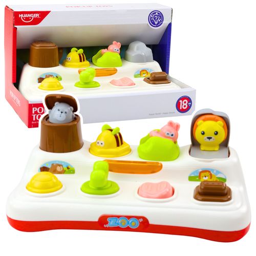 ZWIERZĄTKA WYSKAKUJĄCE INTERAKTYWNA ZABAWKA na Arena.pl