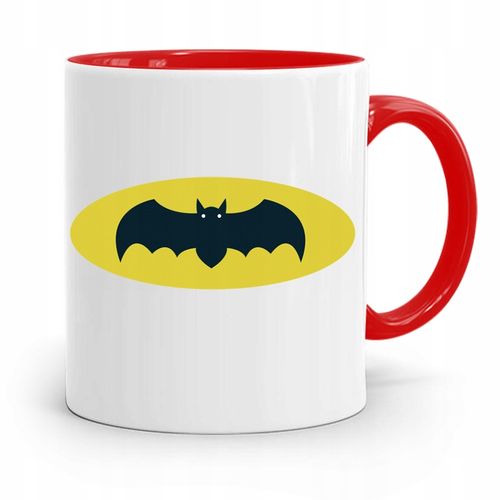 Kubek Czerwony Dzień Dziecka Dla Syna Batman Z Nadrukiem Ze Zdjęciem na Arena.pl
