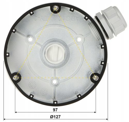 Puszka montażowa HIKVISION DS-1280ZJ-DM8 na Arena.pl