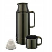 NIEMIECKI termos ROTPUNKT 80 0,5L SZKLANY WKŁAD TERMICZNY+KUBEK Niezawodny