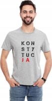 Koszulka z nadrukiem napis KONSTYTUCJA