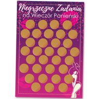 Plakat-Zdrapka Z Zadaniami Dla Przyszłej Panny Młodej