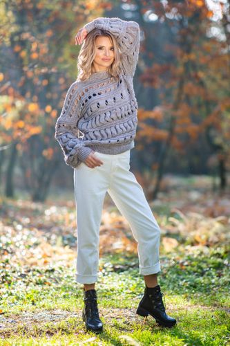 Sweter F600 Ecru UNI na Arena.pl