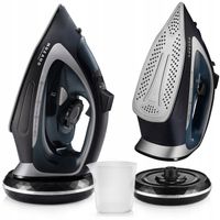 FUNKCJA STRAŻAK ŻELAZKO BEZPRZEWODOWE PAROWE CERAMICZNA POWŁOKA MOCNE