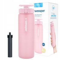 Butelka filtrująca Wessper Activemax Clarti GLASS 680ml z 1 filtrem wody
