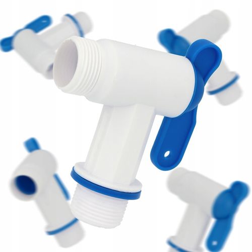 Zawór PP MAUZER 3/4 GZ Kran ZBIORNIKA 1000L Beczki Mauser Kranik na Arena.pl