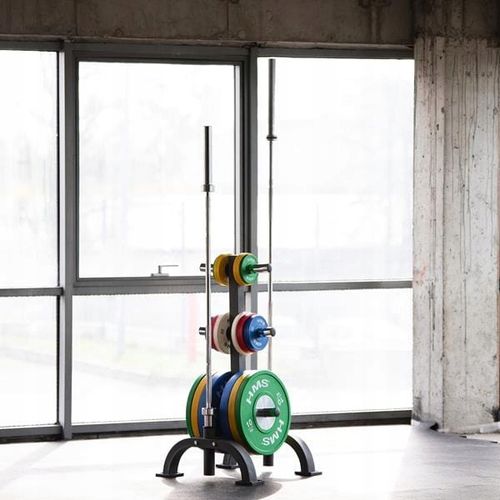 STR26 STOJAK NA OBCIĄŻENIA I GRYFY OLIMPIJSKIE COMMERCIAL HMS na Arena.pl