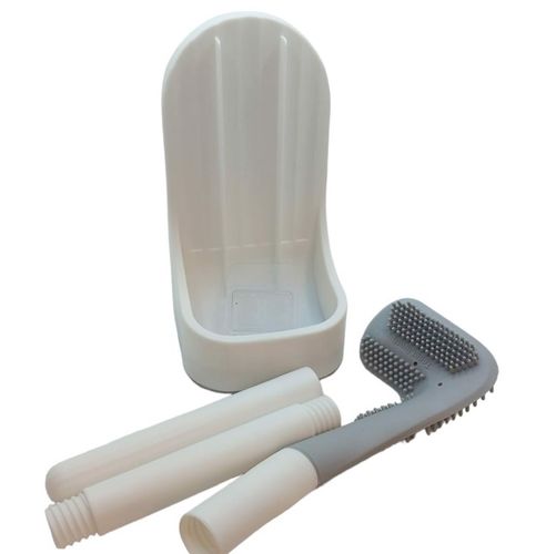 Szczotka do WC silikonowa Golf Biała na Arena.pl