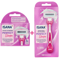 ISANA PERFECT SHAPE WKŁADY + MASZYNKA DO GOLENIA