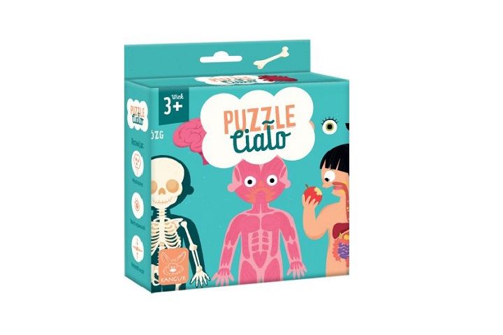 Puzzle Cialo Czlowieka 3+ 41589 zdjęcie 1