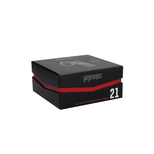 mancage model 11,5 cm - anatomiczna klatka intymna, silikon, regulowana na Arena.pl