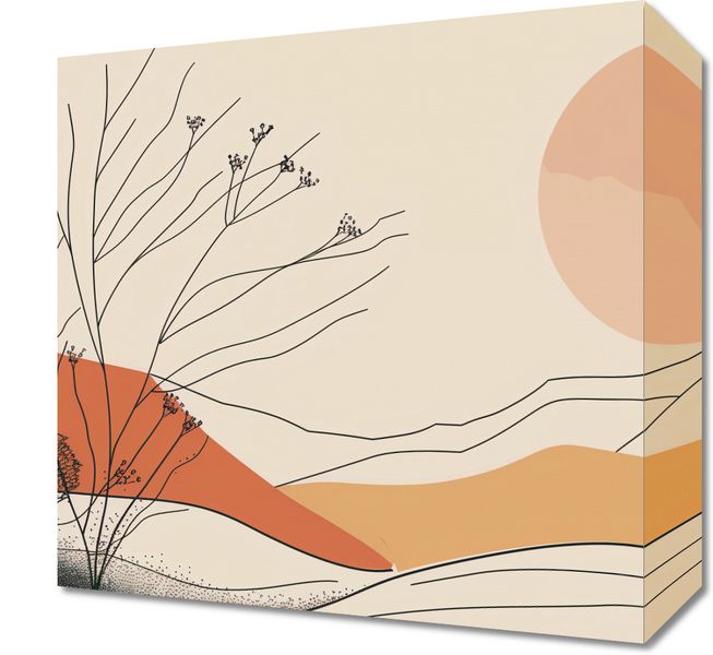 Obraz 30x30cm Pustynna Wydma zdjęcie 1